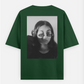Unisex girl Printed tshirt Oversized T-shirt (Back print) by @j.m1307q