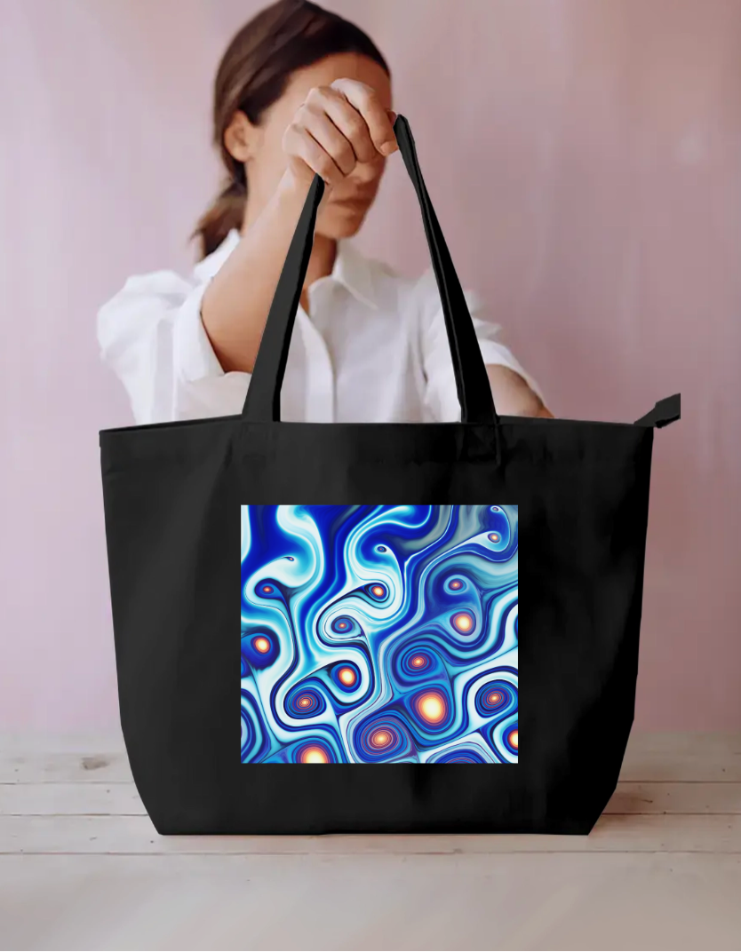Nucleus Tote Bag Everyday Large Tote Bag by @rd_digital_store