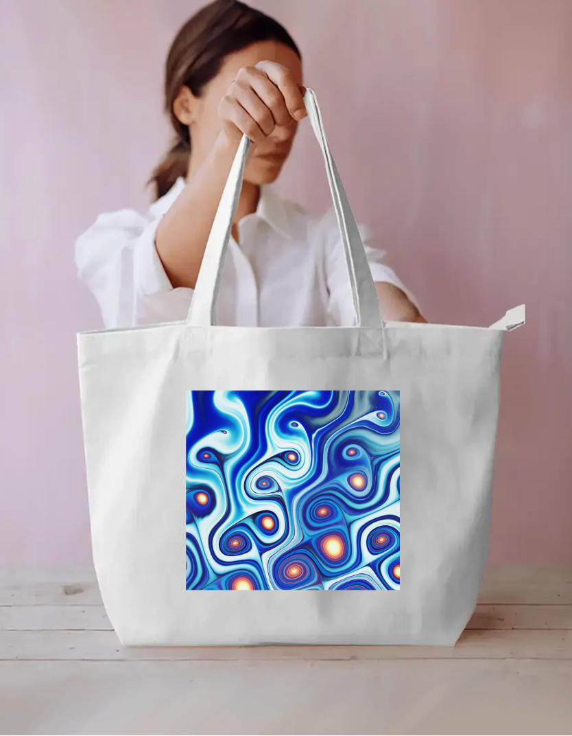 Nucleus Tote Bag Everyday Large Tote Bag by @rd_digital_store