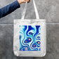 Nucleus Tote Bag Zipper Tote Bag by @rd_digital_store
