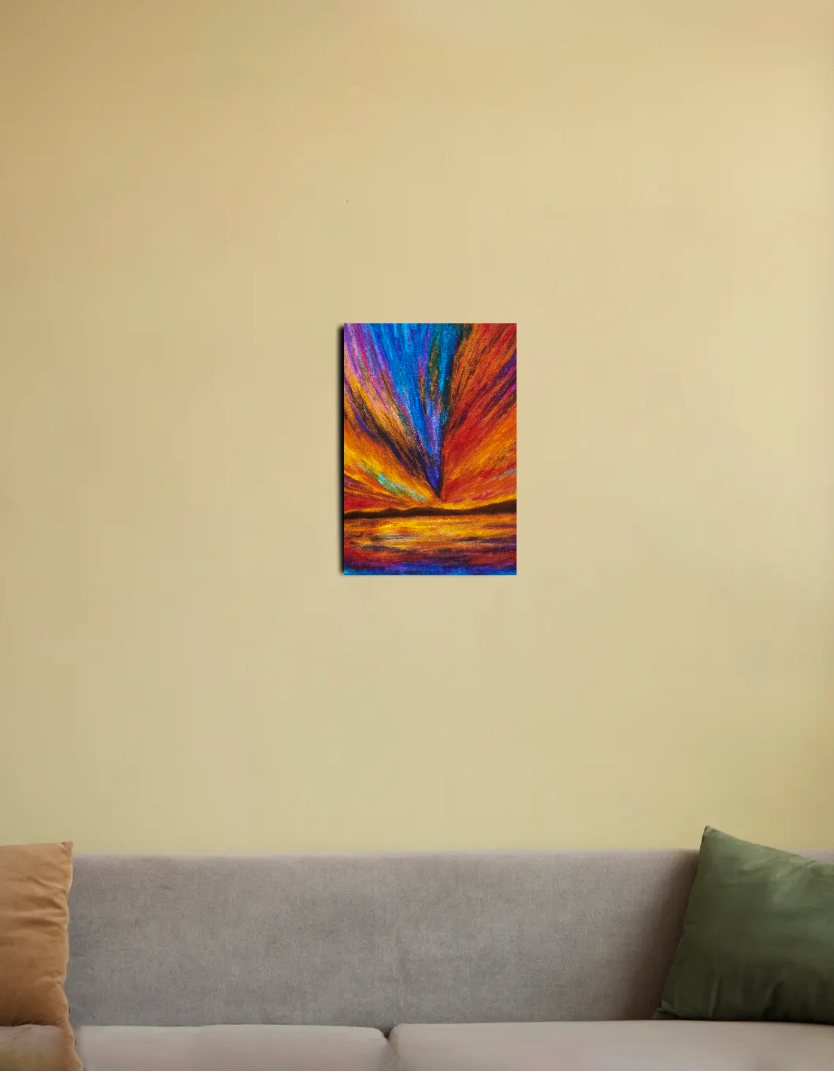Gorgeous sky 8"x12" Canvas Poster by @_antiproton_