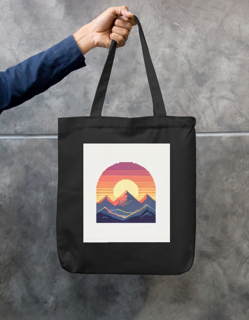 Sunset Zipper Tote Bag by Sanskar Jadhav
