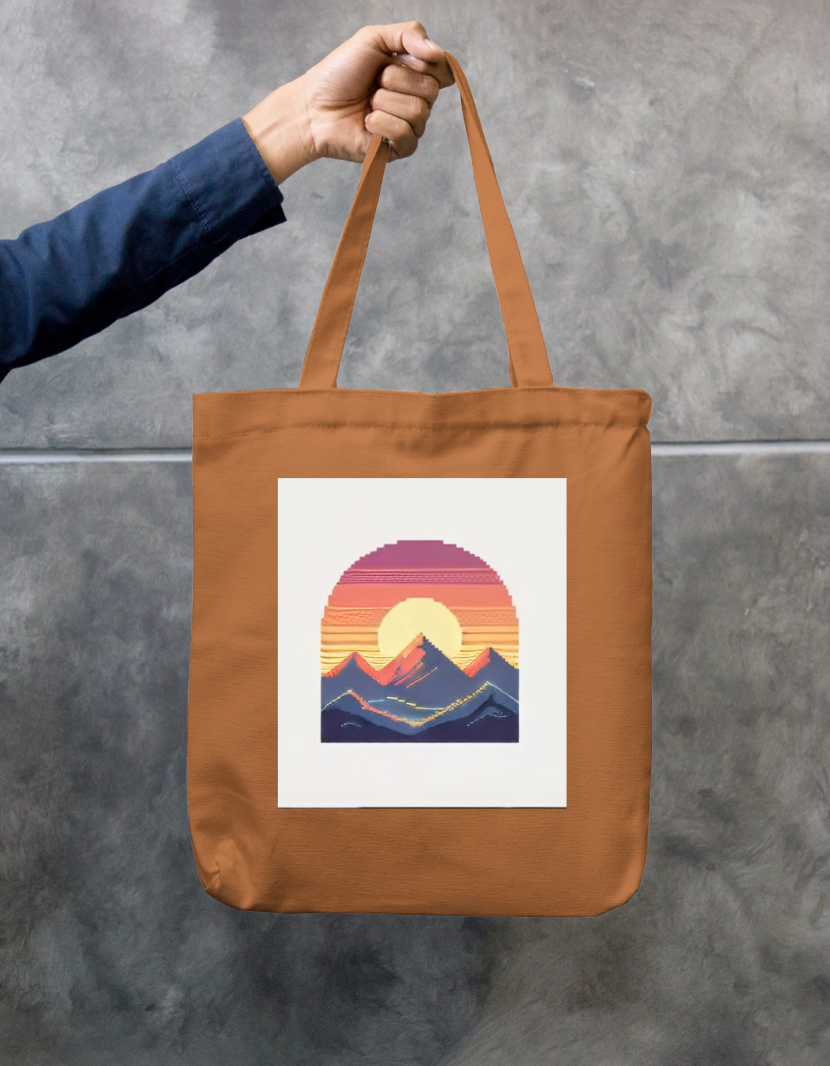 Sunset Zipper Tote Bag by Sanskar Jadhav