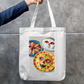 Sonashona Zipper Tote Bag by @sonalchedda