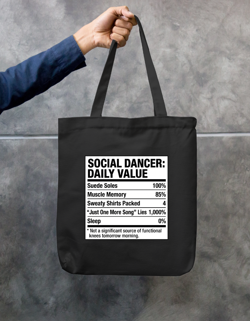 Latin Social dancer daily value Zipper Tote Bag by @adimazter