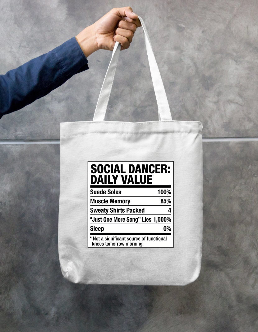 Latin Social dancer daily value Zipper Tote Bag by @adimazter
