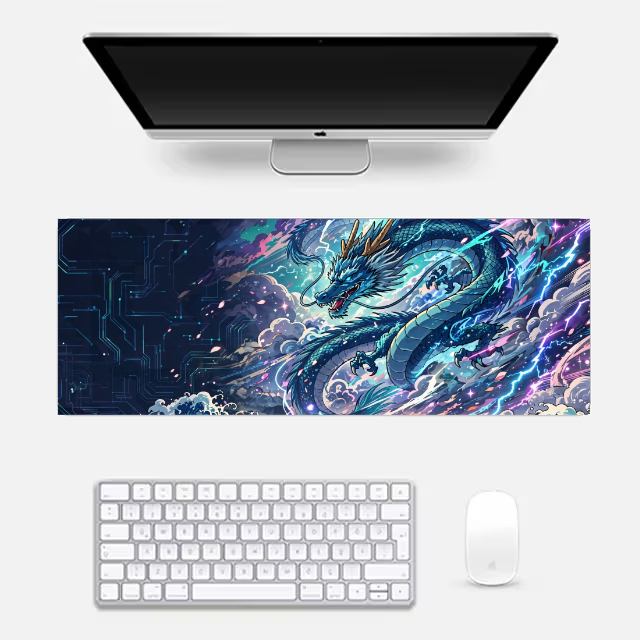 Dragon Art Gaming Pad Gaming Pad by @rd_digital_store