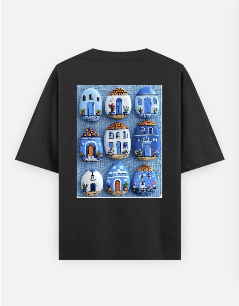 Sonashona Oversized T-shirt (Back print) by Sonal Chheda 