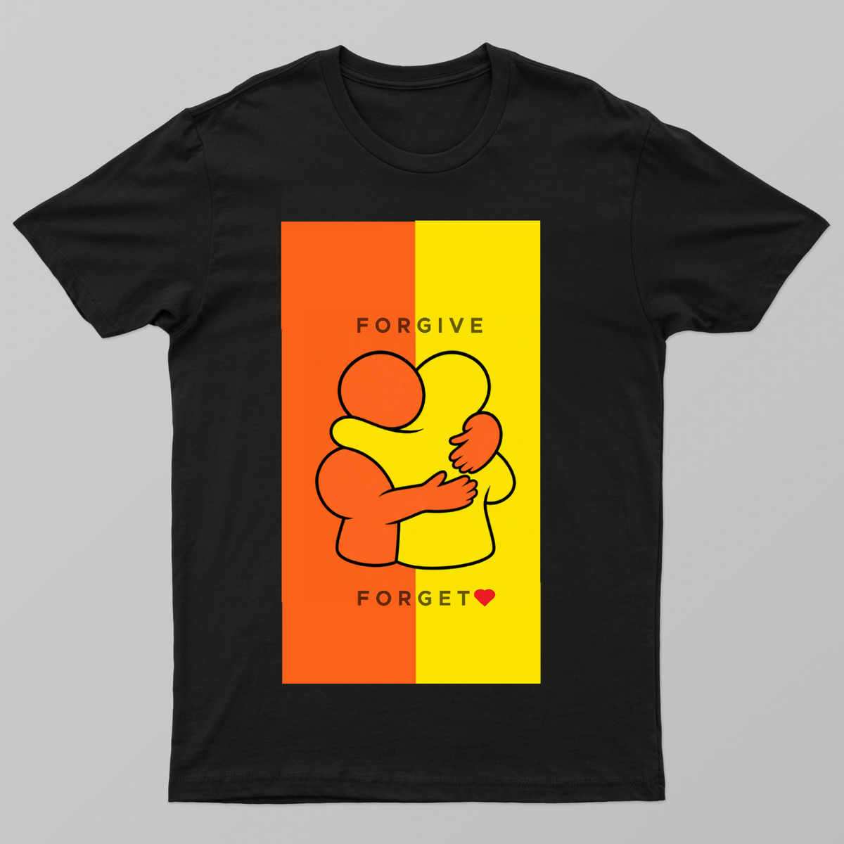 Forgive and Forget Unisex T-shirt by @leelaworks.in
