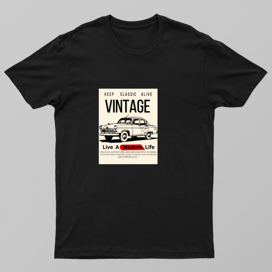Vintage car Unisex T-shirt by Khushmeet singh 