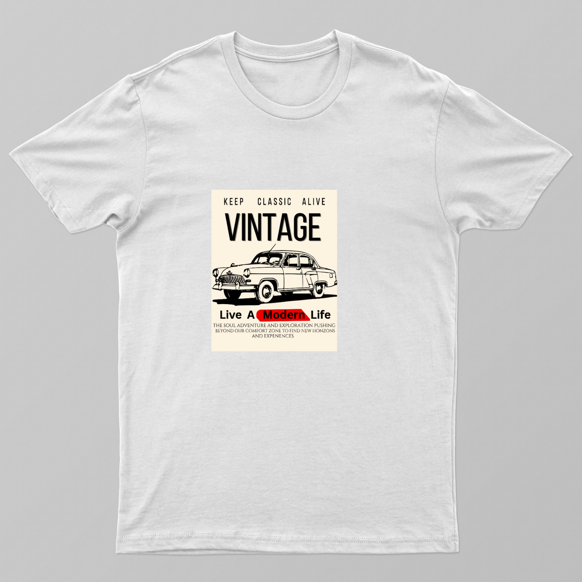Vintage car Unisex T-shirt by Khushmeet singh 