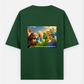 Minecraft Love Oversized T-shirt (Back print) by Elarte_08