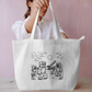 Zombie Minecraft Everyday Large Tote Bag by Elarte_08