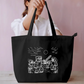 Zombie Minecraft Everyday Large Tote Bag by Elarte_08