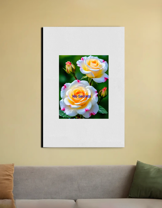 Girly 20"x30" Canvas Poster by Venugopal Kasan