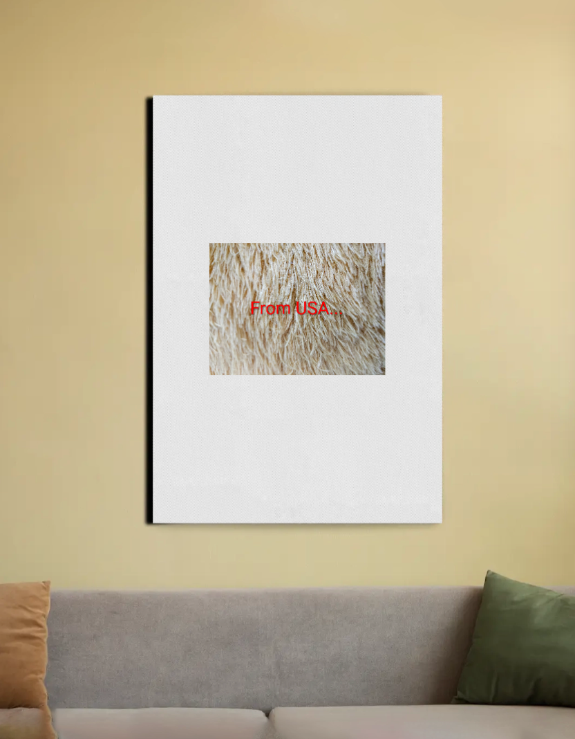 Girly 20"x30" Canvas Poster by Venugopal Kasan