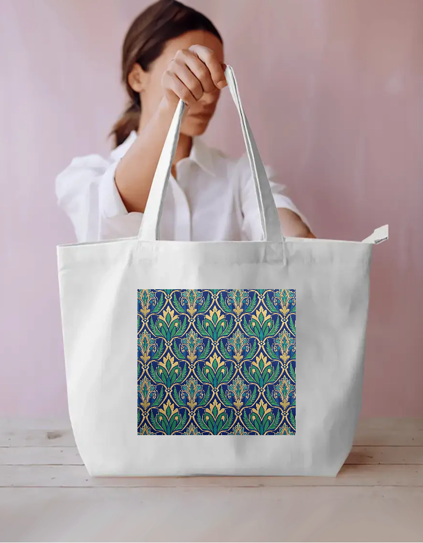 Seemless pattern Everyday Large Tote Bag by @anujamathur18