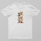 Climbing Cats Unisex T-shirt by VIMAL R
