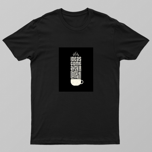 Coffee Quote Unisex T-shirt by @anujamathur18