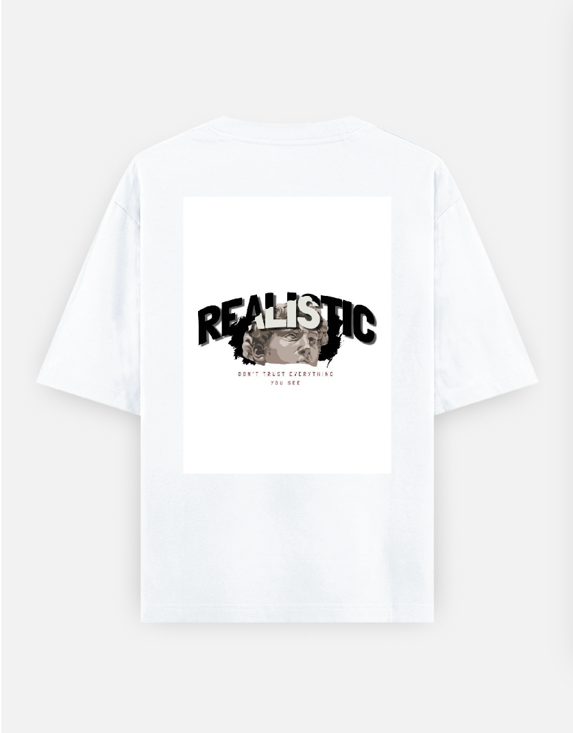 Oversized t-shirt Oversized T-shirt (Back print) by Cheanku sangma