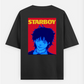 Starboy trending tshirt Oversized T-shirt (Back print) by @wadafakansh