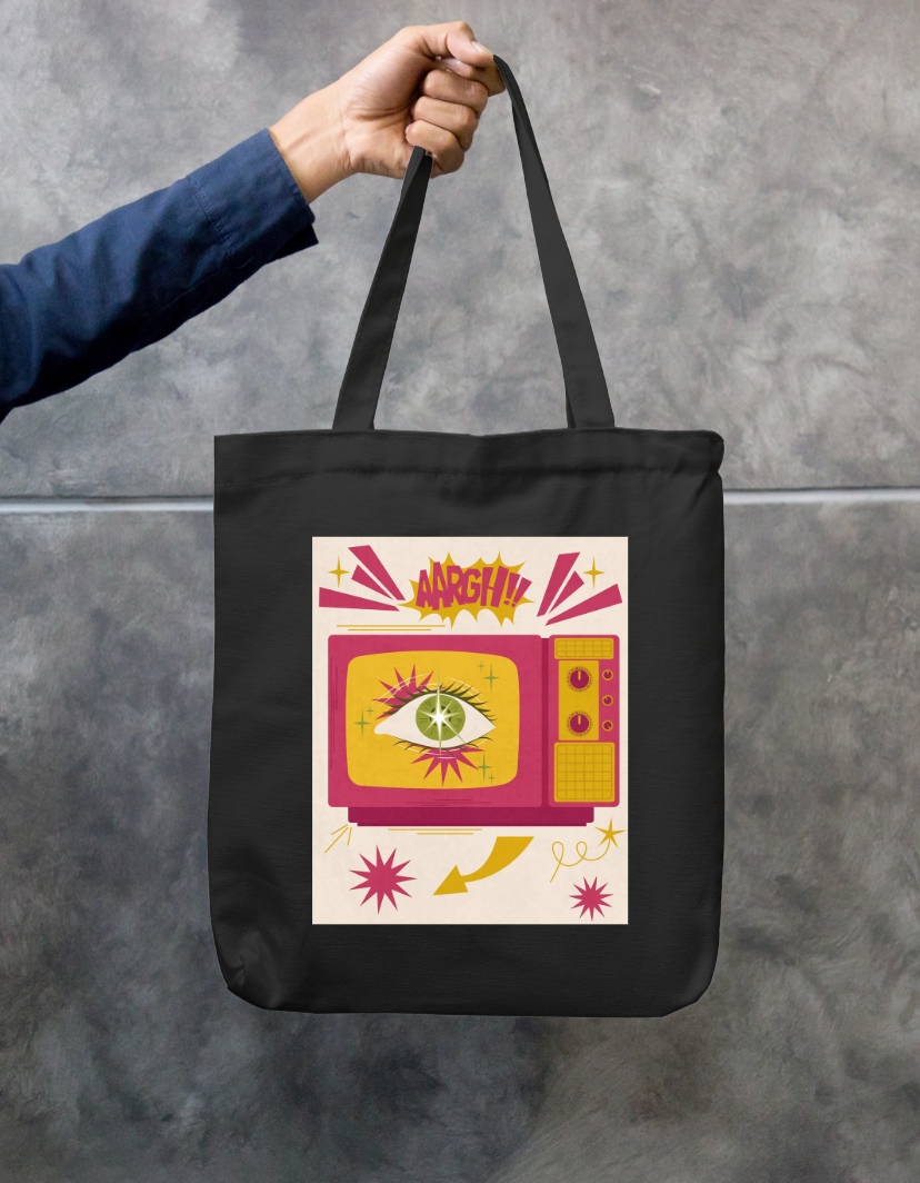 All eyes on me Zipper Tote Bag by S Subhangi 