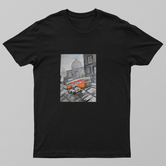 Just an urban scene Unisex T-shirt by Ratul banerjee