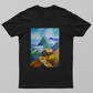 Mountain scape Unisex T-shirt by Ratul banerjee