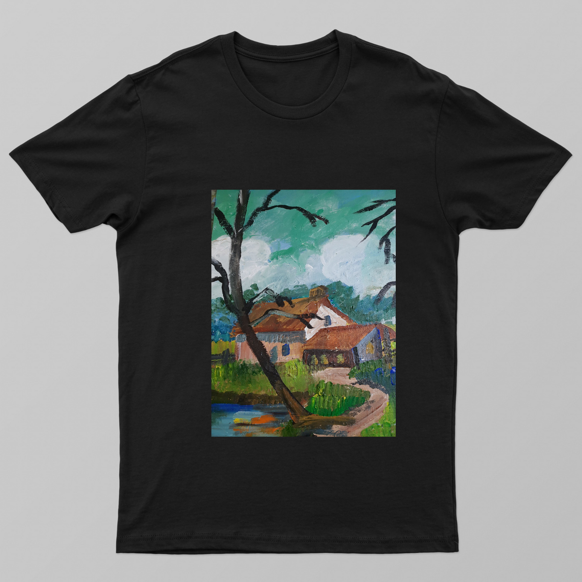 Country lands Unisex T-shirt by Ratul banerjee