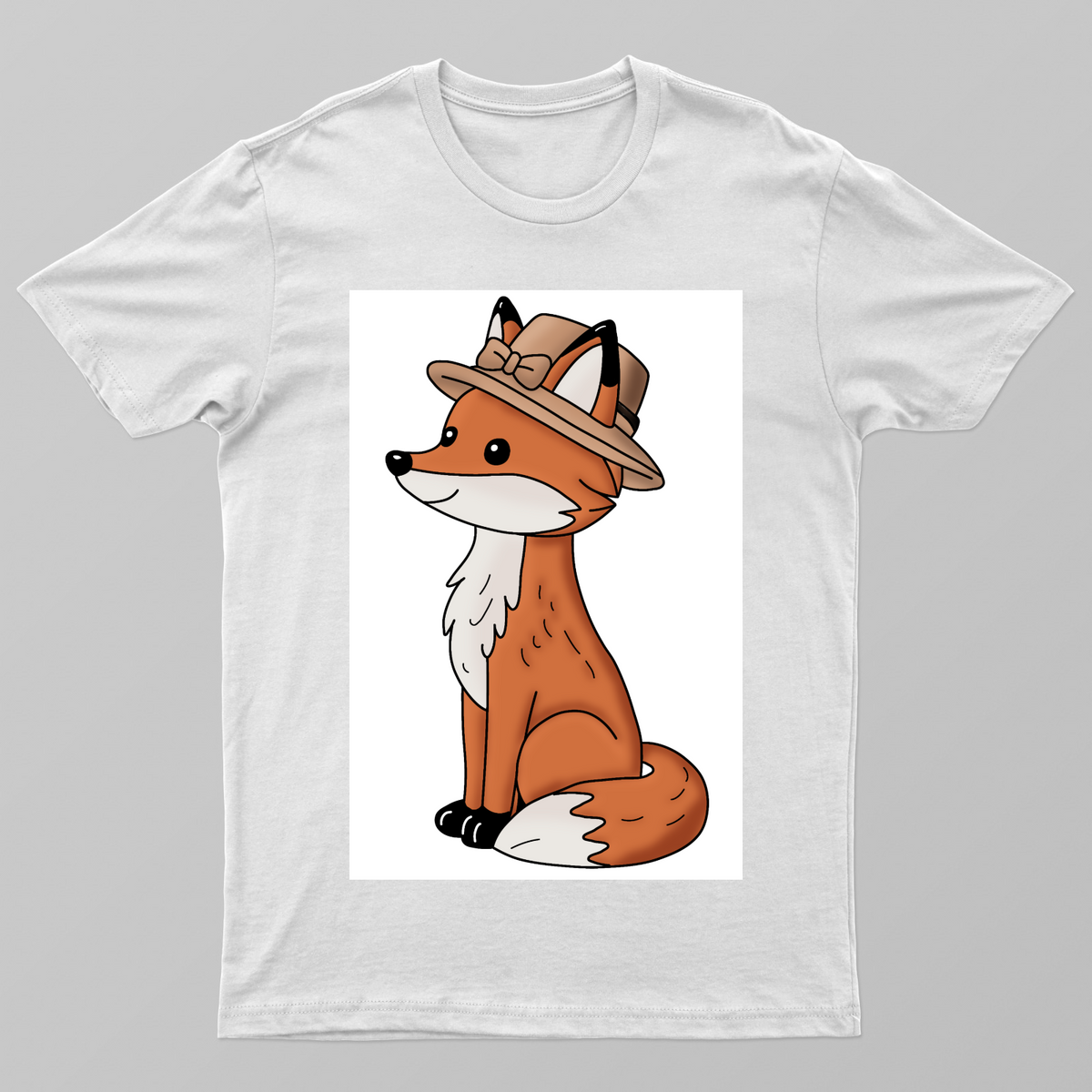 Cute fox Unisex T-shirt by JM arts