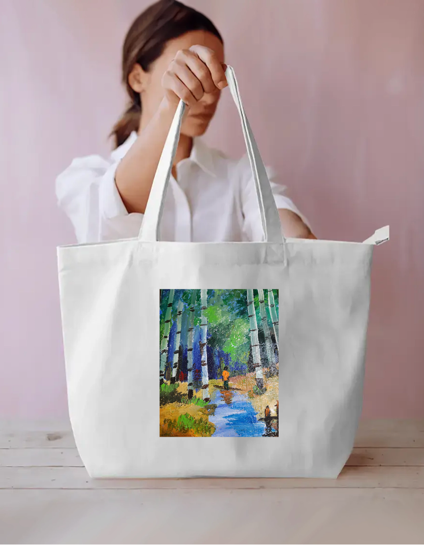 Forest greens Everyday Large Tote Bag by Ratul banerjee