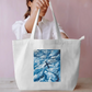Sky Everyday Large Tote Bag by @onehourarts