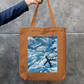 Sky Zipper Tote Bag by @onehourarts