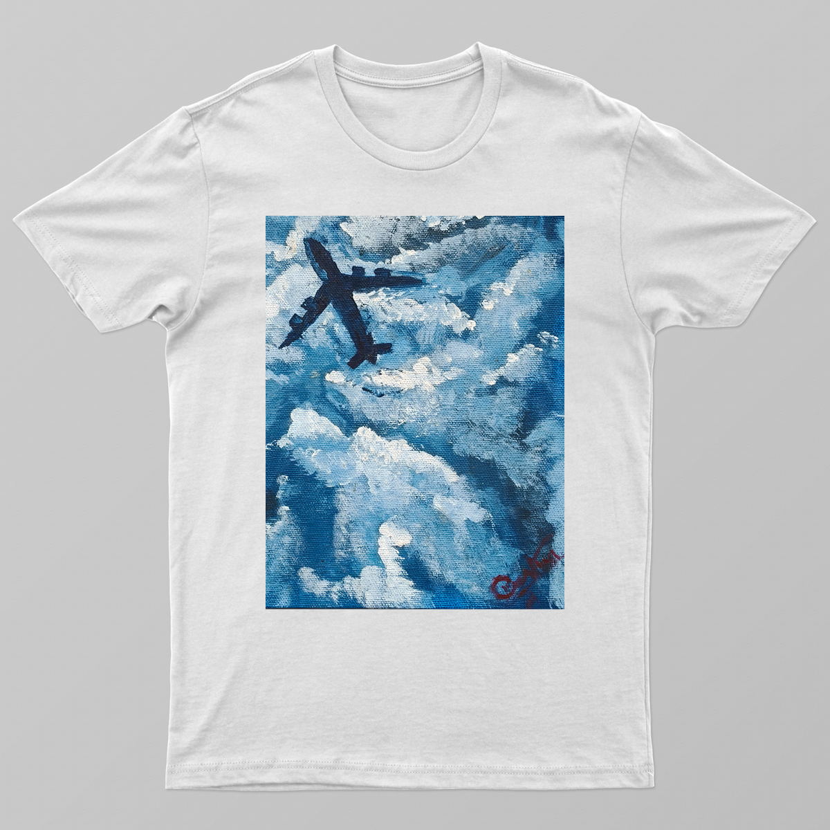Sky Unisex T-shirt by @onehourarts