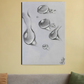 Drops 20"x30" Canvas Poster by @onehourarts