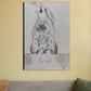 Wolf in me 20"x30" Canvas Poster by @onehourarts