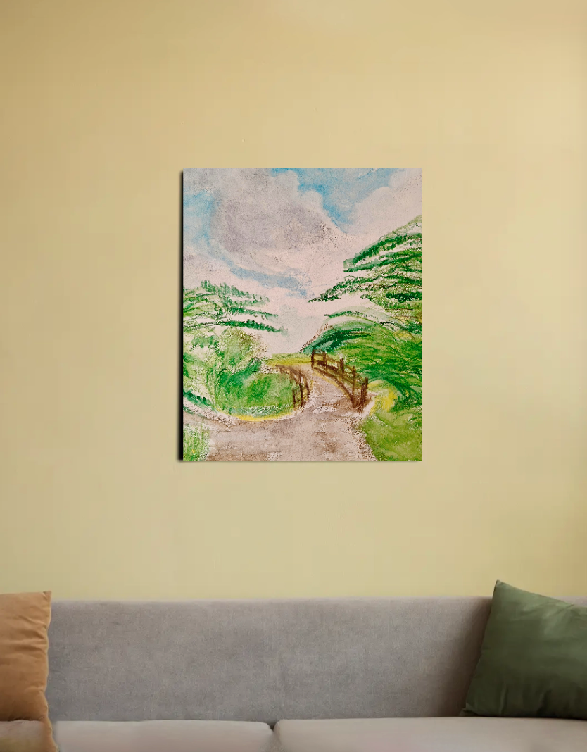 Painting 16"x20" Canvas Poster by @onehourarts