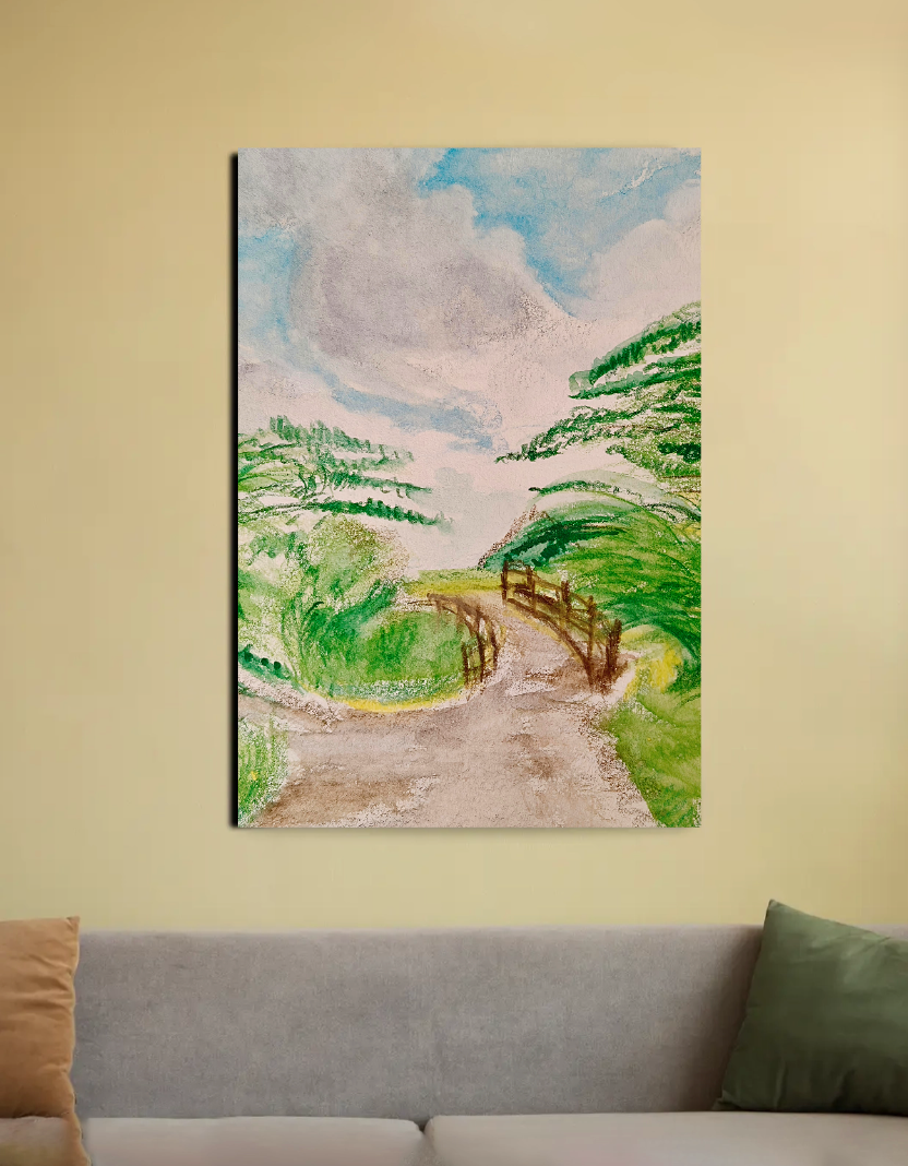 Painting 20"x30" Canvas Poster by @onehourarts