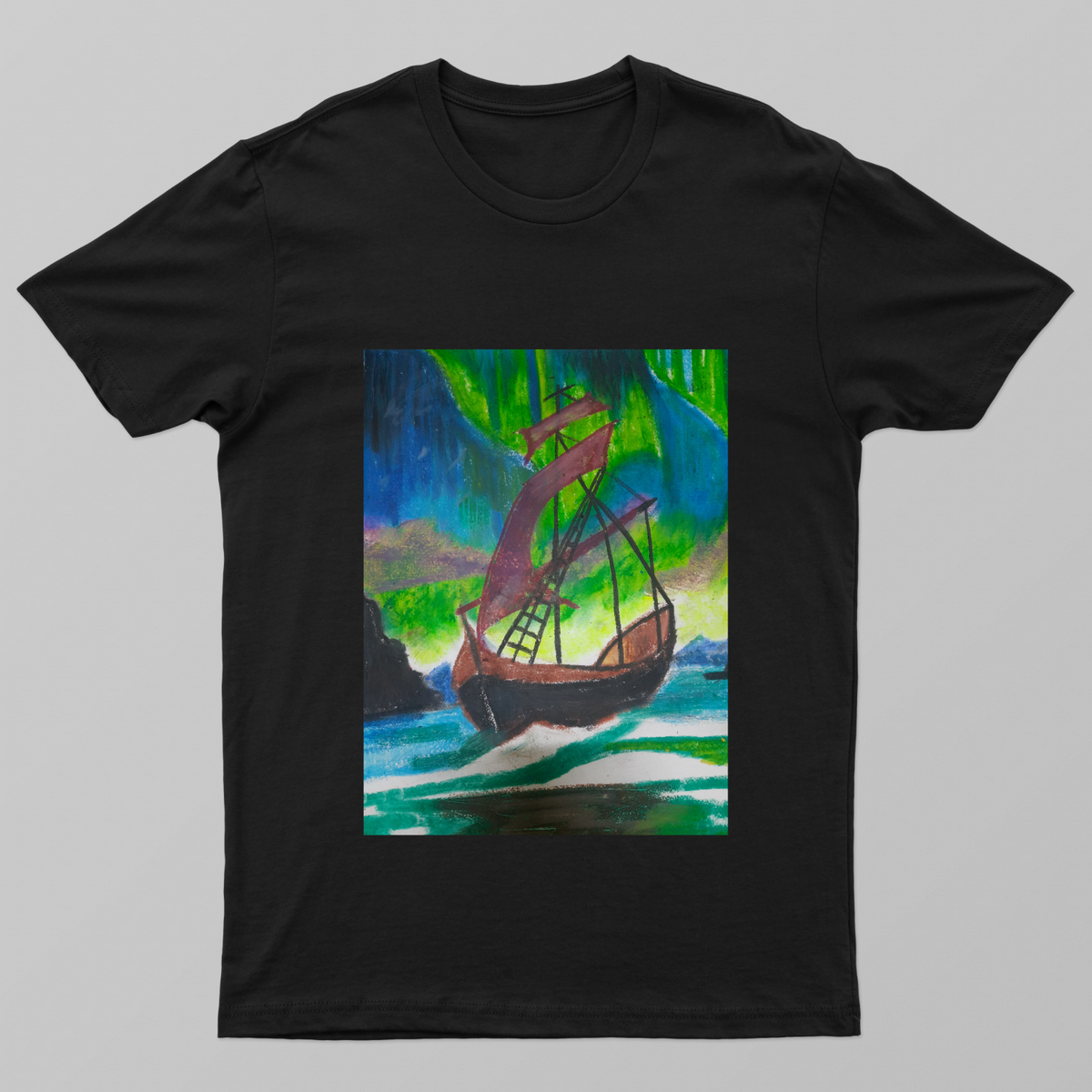 Green lights calling home Unisex T-shirt by Ratul banerjee