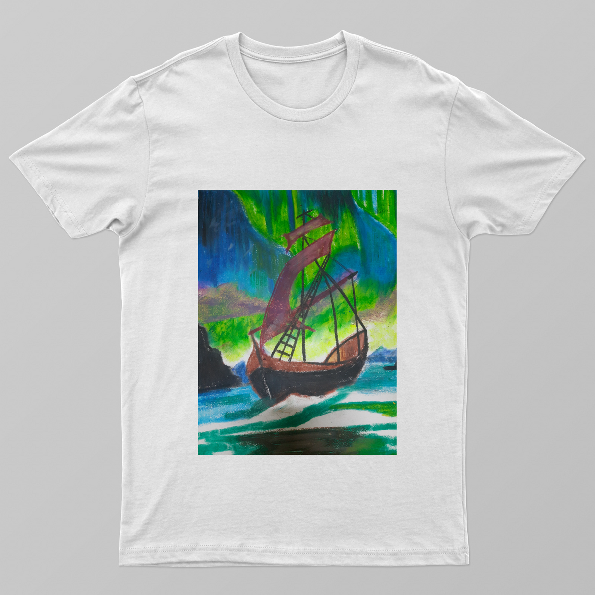 Green lights calling home Unisex T-shirt by Ratul banerjee