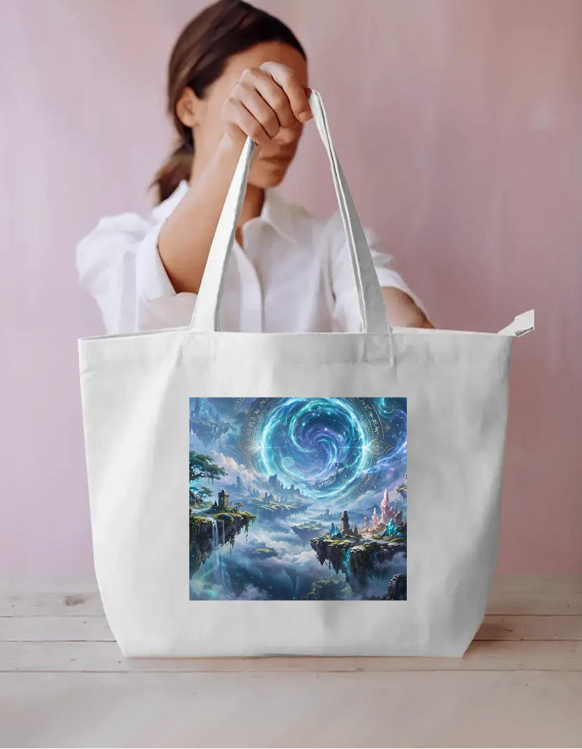 Hanging Island Tote Bag Everyday Large Tote Bag by @rd_digital_store