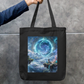 Hanging Island Tote Bag Zipper Tote Bag by @rd_digital_store