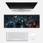 Dark Rune Knight Gaming Pad Gaming Pad by @rd_digital_store