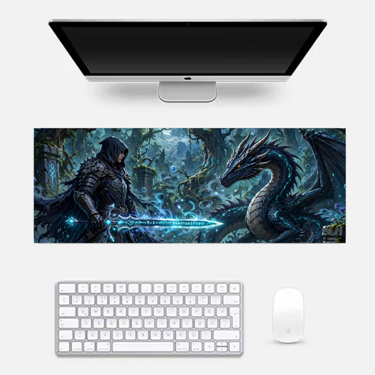 Hooded Warrior Gaming Pad Gaming Pad by @rd_digital_store