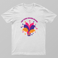Let Your Colors Bloom | Colorful Floral Inspirational Design Unisex T-shirt by GV Creations