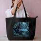 Hooded Warrior Tote Bag Everyday Large Tote Bag by @rd_digital_store