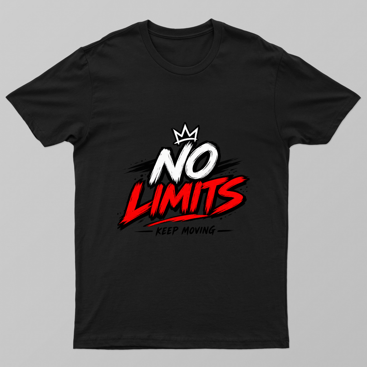 No limit keep moving Unisex T-shirt by Aditya 