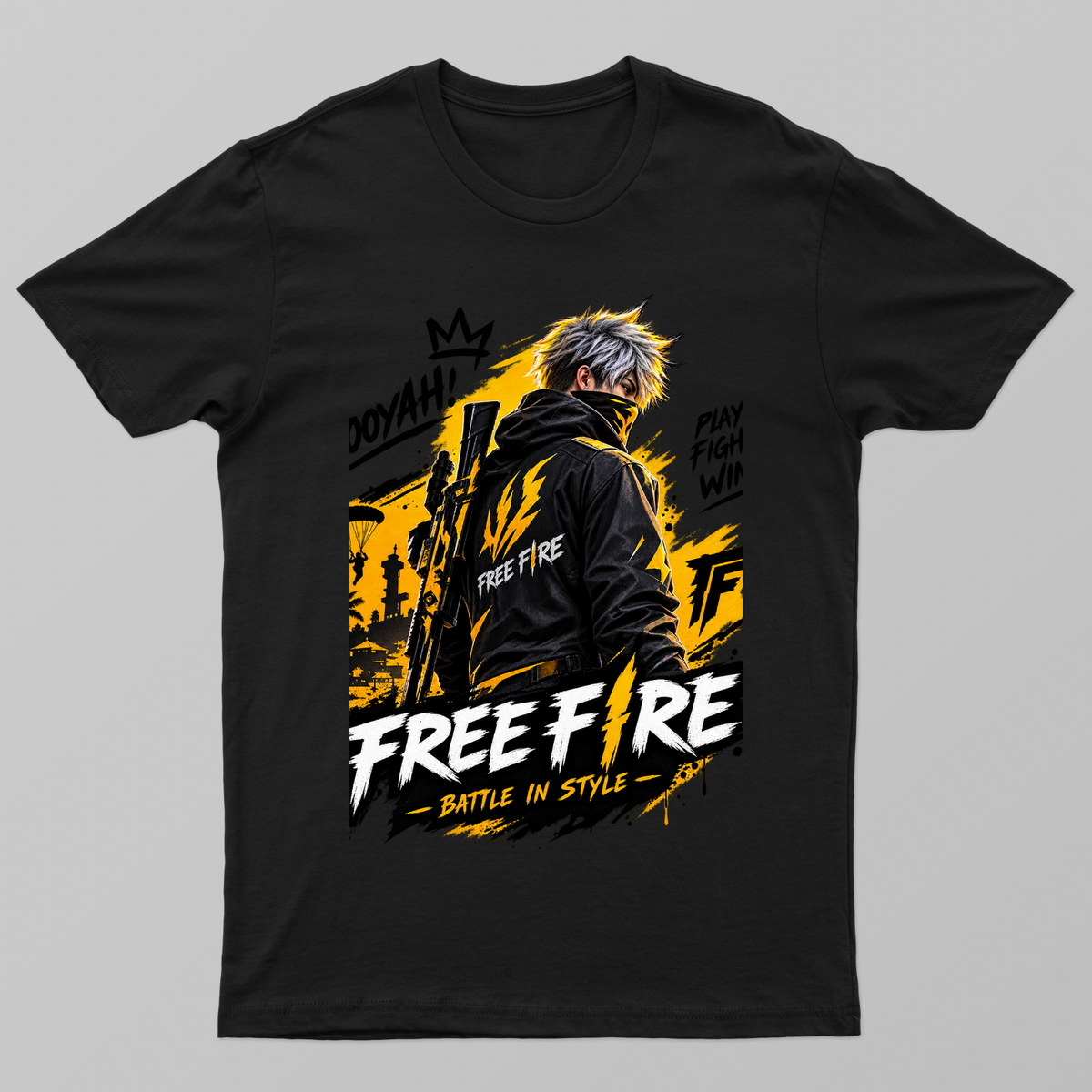 Free fire Unisex T-shirt by Aditya 