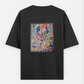 Faces of unity Oversized T-shirt (Back print) by MAHALAKSHMI SRIKANTH