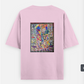 Faces of unity Oversized T-shirt (Back print) by MAHALAKSHMI SRIKANTH